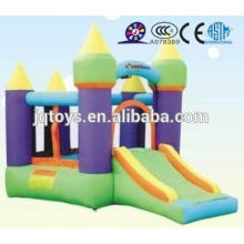 JQ-YEK5008 China Pequeño patio inflable inflable del castillo de la hospitalidad de interior para los cabritos con la diapositiva para la venta